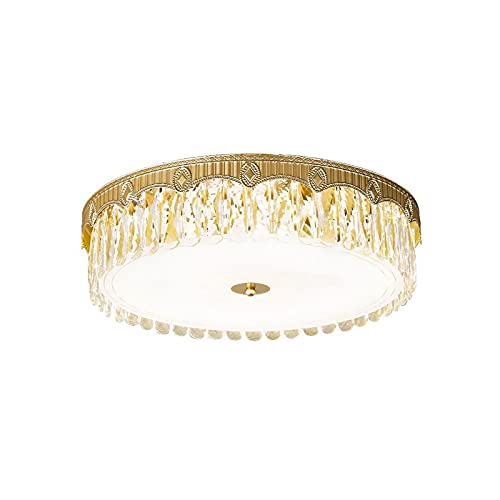 Lustre en cristal moderne plafonnier encastré variable LED K9 50cm