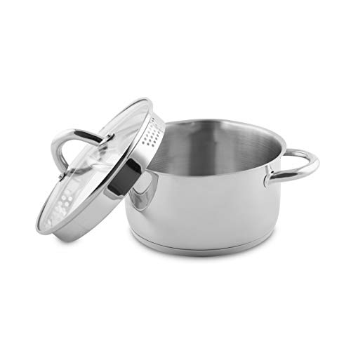 Sagan Induction Pot Set Stainless Steel Cookware Set OvenProof up to