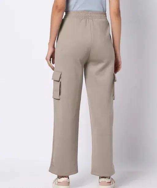 Image of Women Cargo Pants Casual Comfortable 4 Pocket Utility Style Everyday Travel Outdoor Outfit