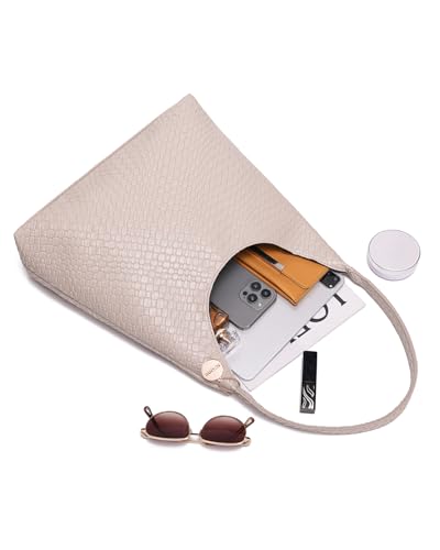 Bolso Tote de Cuero para Mujer, Vegano, Grande y Cómodo miniatura 6