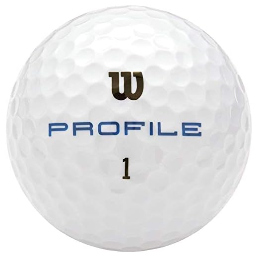 WILSON Profile Distance Golf Ball 36 pack