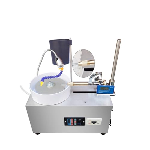 Máquina pulidora de joyas, Kit de pulido de piedras preciosas gema pulidoras de potencia joyería pulido y máquina de ángulo máquina de pulido de piedras preciosas y facetas,Ahorre mucho trabajo(Conve