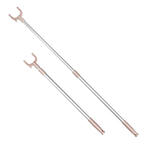 Asunflower Long Reach Stick Extended Closet Pole 40.2" Lightweight Telescoping High Reach Hook
