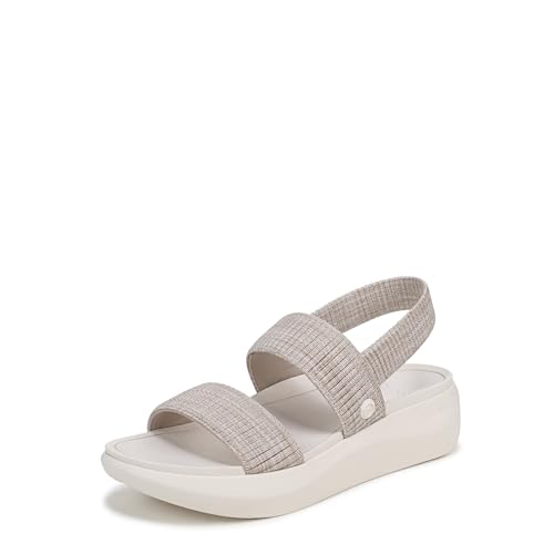 Vionic Sandali da donna Sky piatti, Sea Salt Gore, 38.5 EU