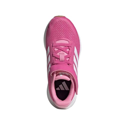 Image of adidas Kids' Marvel Run Falcon 5 Elastic Lace & Strap Shoe