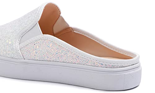 Image of FEVERSOLE Women's Sport Mules Slip On Loafers Fashion Backless Sneakers