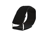 12 x 1 1/2 Inch Heavy Duty Black Cinch Strap - 5 Pack