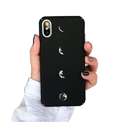 Zaxgf Coque iPhone XR Élégant Bling Bling Housse de Protection Case Silicone Anti-Rayures Anti Choc Housse Étui pour Apple iPhone XR,Éclipse Lunaire Cover