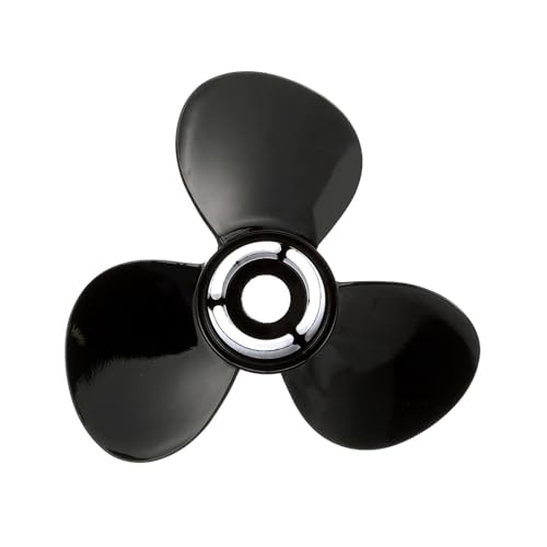Image of Quicksilver Black Diamond 3-Blade Aluminum Propeller for Mercury and MerCruiser Engines