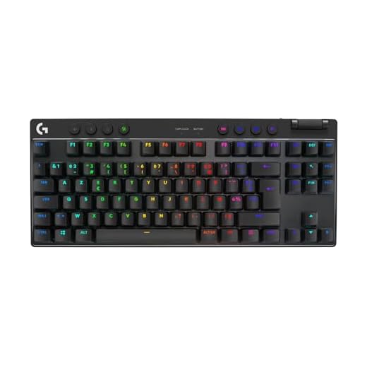 G PRO X TKL LIGHTSPEED Gaming Keyboard - BLACK