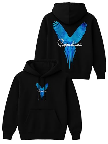 Image of Mens Printed Hoodie for Men Premium Casual Sweatshirt Man, Branded and Comfort Stylish Hoodies for Men Regular Fit Stylish Wear