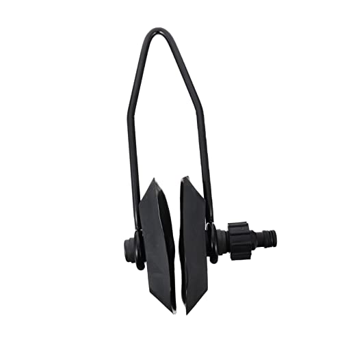 UPKOCH Limpiador Motor Fuera Borda Rectangular Negro Herramienta Flusher Enjuague Fácil para Barcos con Entrada Agua Lateral