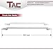 TAC Bed Rails Fit 2014-2025 Chevy Silverado 1500/GMC Sierra 1500 5.5ft Short Bed T304 Stainless Steel Truck Side Rails Off Road Automotive Exterior Accessories (2 Pieces Bed Rails)