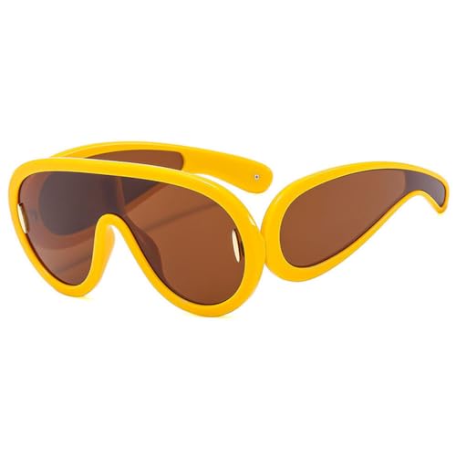 Lunettes de soleil UV400 surdimensionnées pour une clarté visuelle et élégance absolue
