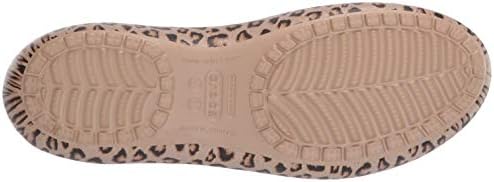 Crocs Women's Kadee Leopard Print Casual Dress Shoe|Comfort Fashion Flat Ballet 4 Crocs Women's Kadee Leopard Print Casual Dress Shoe|Comfort Fashion Flat Ballet