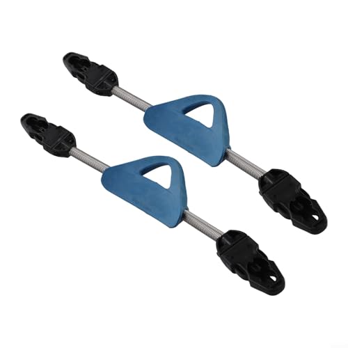 Non-slip Spring Fin Straps for Scuba Diving, 304 Stainless Steel Heel Straps with TPR Pads, Fit for Mares and Most Fins, Sea Water Resistant Snorkelin