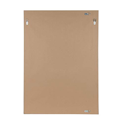 Kate And Laurel Calter Modern Decorative Framed Beveled Wall Mirror, 25.5X37.5 Black #TOP4