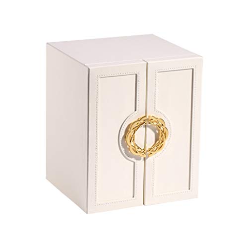 Boîte à bijoux double couche pour ne plus emmêler vos colliers et ranger vos bagues