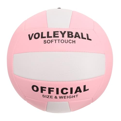 HANABASS Soft Indoor Volleyball for Entrance Examination Regulation Durable Design for Training and Competition Exceptional Control Stability for Gym Indoor Use
