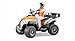 Bruder Quad with Driver (Colors May Vary)