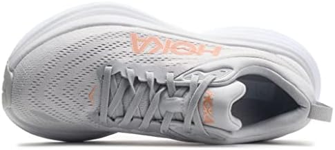 HOKA ONE ONE Women's Running Shoes, Harbor Mist Lunar Rock, 8 US | Image 3