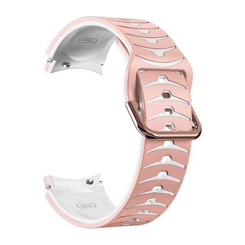 Correa de silicona para Samsung Watch 6 5 4 de 44mm 40mm pulsera de repuesto resistente