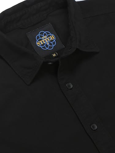 Image of StitchX Men's Full Sleeve Core Essentials Twill Over-Dyed Shirt XS-2XL
