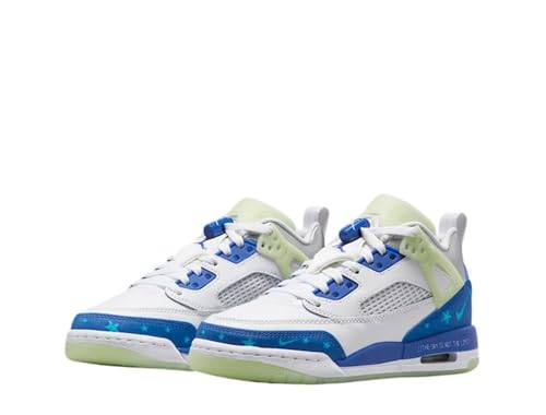 Big Kid's Jordan Spizike Low SS White/Hyper Royal-Volt Tint (HJ5979 100) - 63