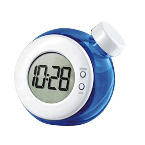SUPVOX Horloge D'énergie De l'eau Horloge D'affichage LED Horloge De Pot d'eau Pas De Batterie Incluse (Bleu) Cover