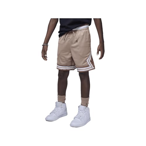 Jordan Sport Big Kids' Dri-FIT Diamond Shorts (Hemp, 95D313-X0L) Size Medium