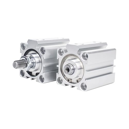 Vérin pneumatique SDA25-10 magnétique compact pour automation - 7