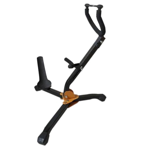 Alto Tenors Sax Stand Folding Saxophone Stand Replacement Adjustable Metal Triangular Base Saxophone Holder Rack Enduring