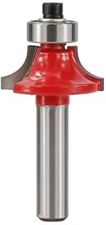 Fresa de madera con vástago de 8mm, fresas de extremo negro de carburo de 45 grados, fresas de extremo de chaflán for herramientas de carpintería de madera, 1 ud. ( Size : No.4 )