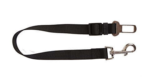 RAC Pet Dog In-Car Vehicle Adjustable 40-60cm Strong Nylon Lead Harness Seatbelt Connector Strap