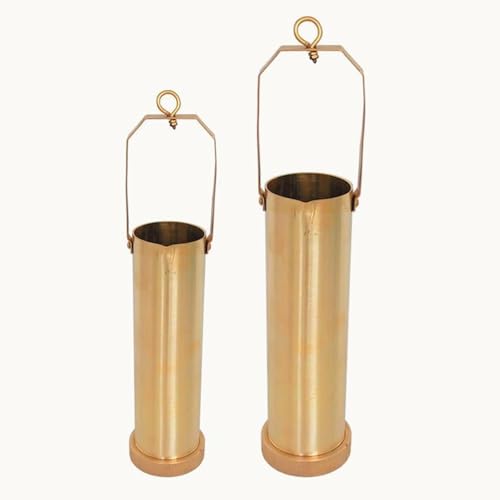 Whtkoph Stainless Steel Sampler for Industrial Lab Sampler Oil Sample Bottle Lab Supplies, 300ml