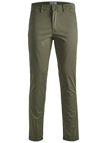 JACK & JONES Herren Jjimarco Jjbowie Sa Olive Night Noos Hose, Green, 36W 34L EU