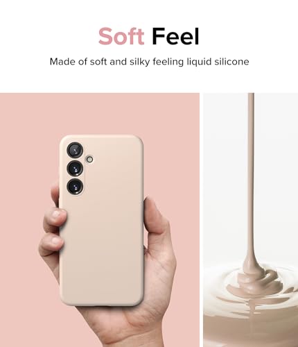 Étui silicone magnétique Ringke avec microfibre douce Galaxy S24 - 6