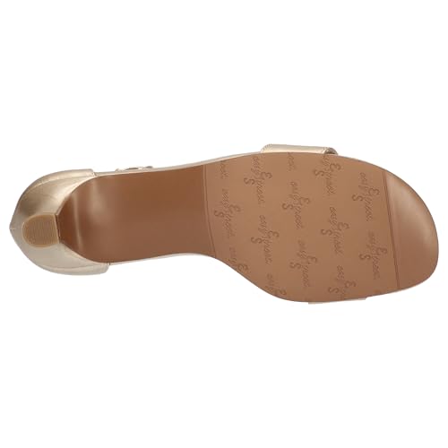 Easy Street Women Shalee Kitten Heeled Sandals, Champagne, 7.5 X-Wide by Easy Street - Used condition - Image 6