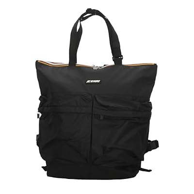 K-way Borsa shopping comoda, leggera e pratica (USY BLACK PURE)