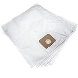 bols inox antidérapants mastrad Reemplaza Nilfisk 107417195 vhbw 5x bolsa compatible con Nilfisk Multi II 22, Multi II 22 Inox, Multi II 30 T aspiradora - vellón micro, 54,15cm x 49.5cm, blanco
