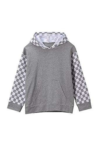 Image of Deeorla Little Boys Girls Cotton Tie Dye Hoodies Long Sleeve Pullover Sweatshirts for Big Kids 5-15Years