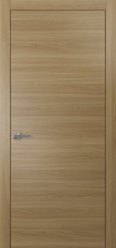 SARTODOORS - Pre-Hung European Modern Door 24 x 80 | Planum 0010 Honey Ash | Jamb Casings Lever Hinges | Closet Solid Wood Door