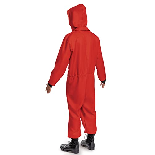 Money Heist Costume, Official Unisex Red Money Heist Jumpsuit for Adults