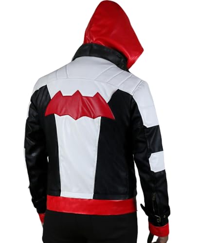 Image of Replica Style Red Hood Men's Faux Leather Jacket