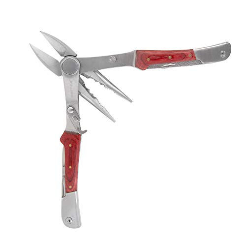 Sheffield 12704 Dual Head 15-In-1 Multi Tool, Perfect Camping Gadgets For Backpacking, Edc, Hiking Survival Kit & More #TOP5