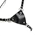 Kutocesy PU Leather BDSM Harness Adjustable Women Punk Body Bondage Corset Gothic Lingerie Belts for Rave Party