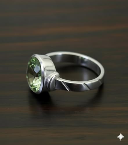 Image of 55Carat Choose Your Color Natural Gemstone Sterling Silver Statement Rings Oval Shape Handmade Sizes 5-12