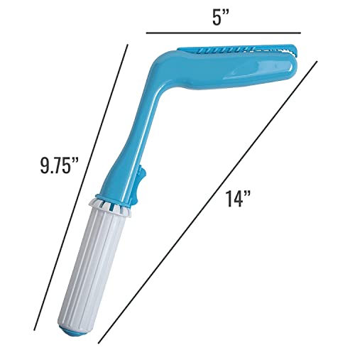 Maddak Toilet Aid Tools, Self Wipe Bathroom Toileting Aid, Long Reach Comfort Wipe, Reach 9.75 Inches, Autoclavable #TOP4