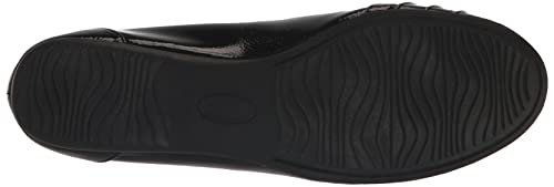 Trotters Women's Ballet Flat, Black Patent, 9 Wide4