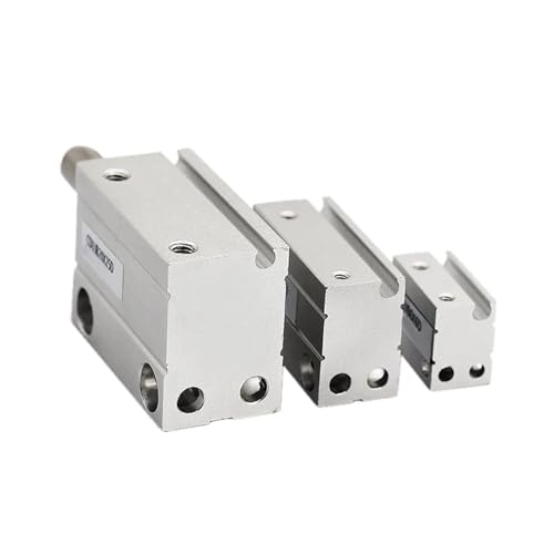 Vérin pneumatique CUJB alésage 12mm course 10mm sans aimant modèle libre